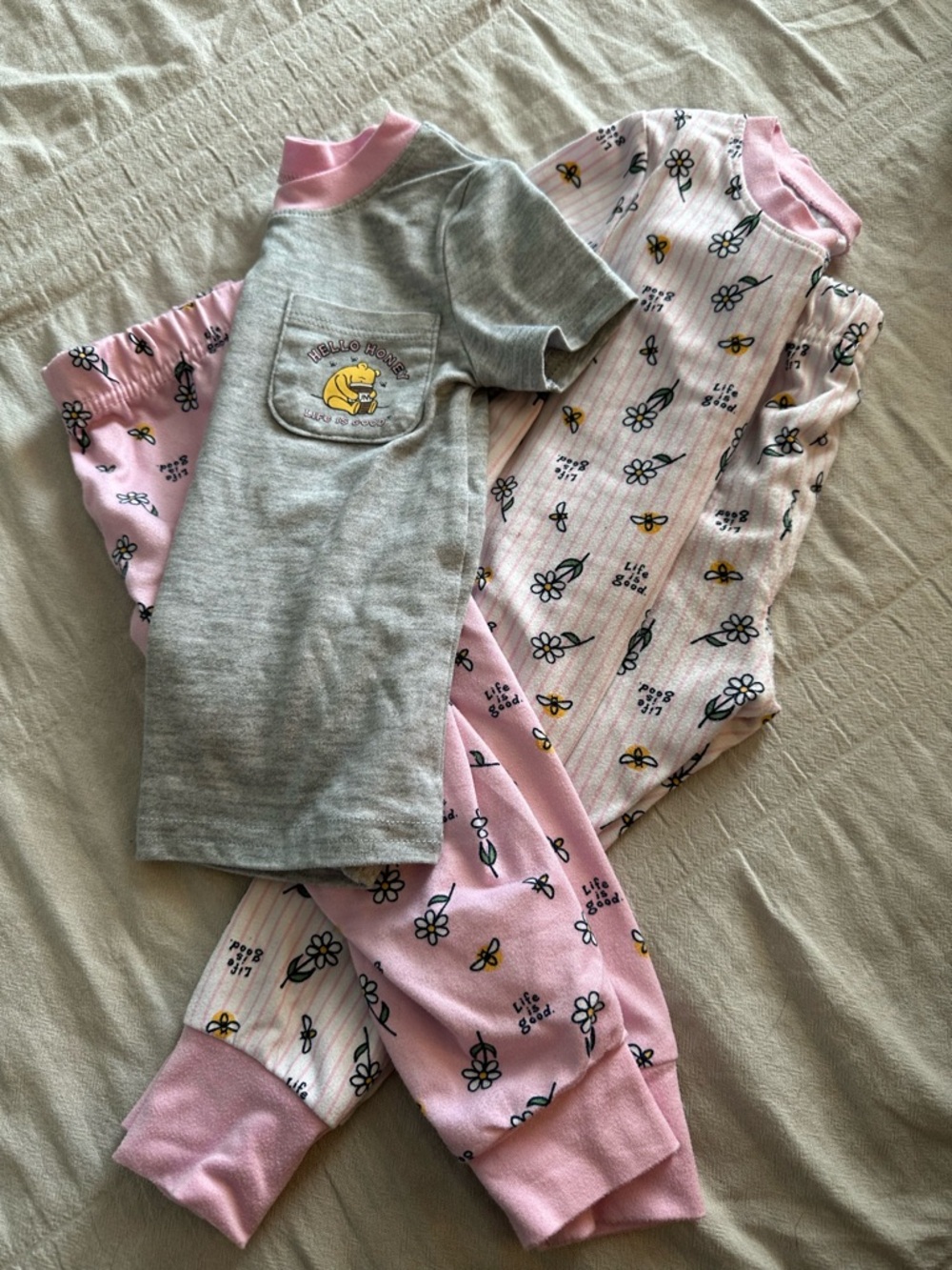 Life is Good Winnie the Pooh PJ set